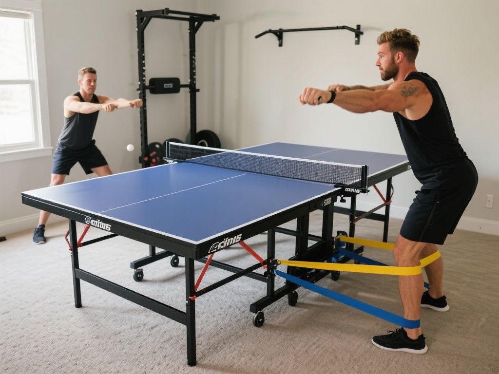 创意无限！国外大神玩转折叠乒乓的多种花样