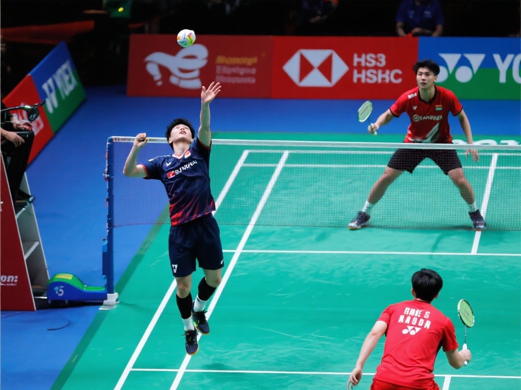 苏迪曼杯半决赛：韩国与印尼激烈对决5