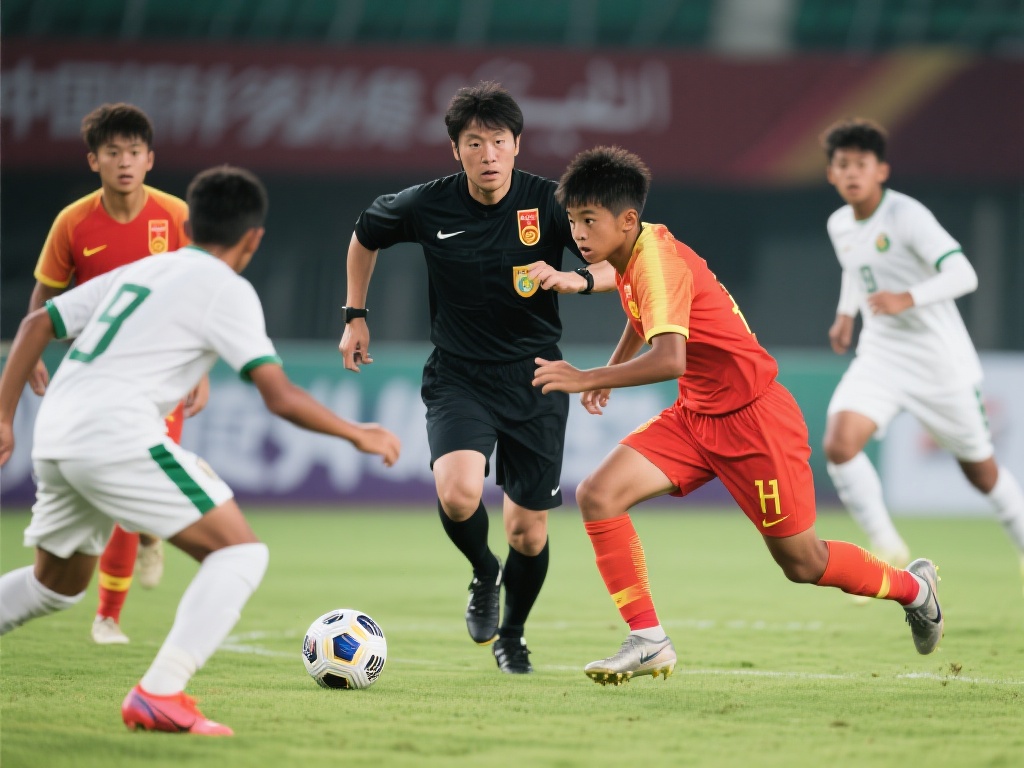 上村健一：U17国少对阵沙特将保持前场压迫，重点加强定位球防守